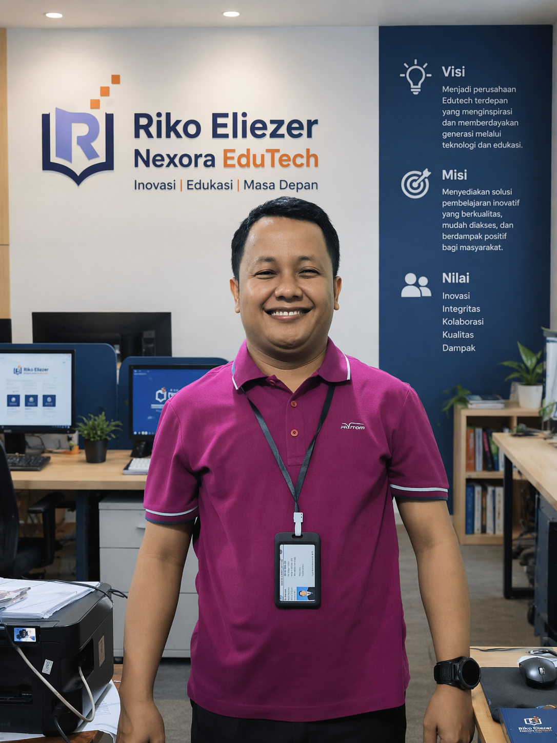Riko Eliezer, S.Kom., Gr